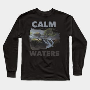 Waterfall Calm Long Sleeve T-Shirt